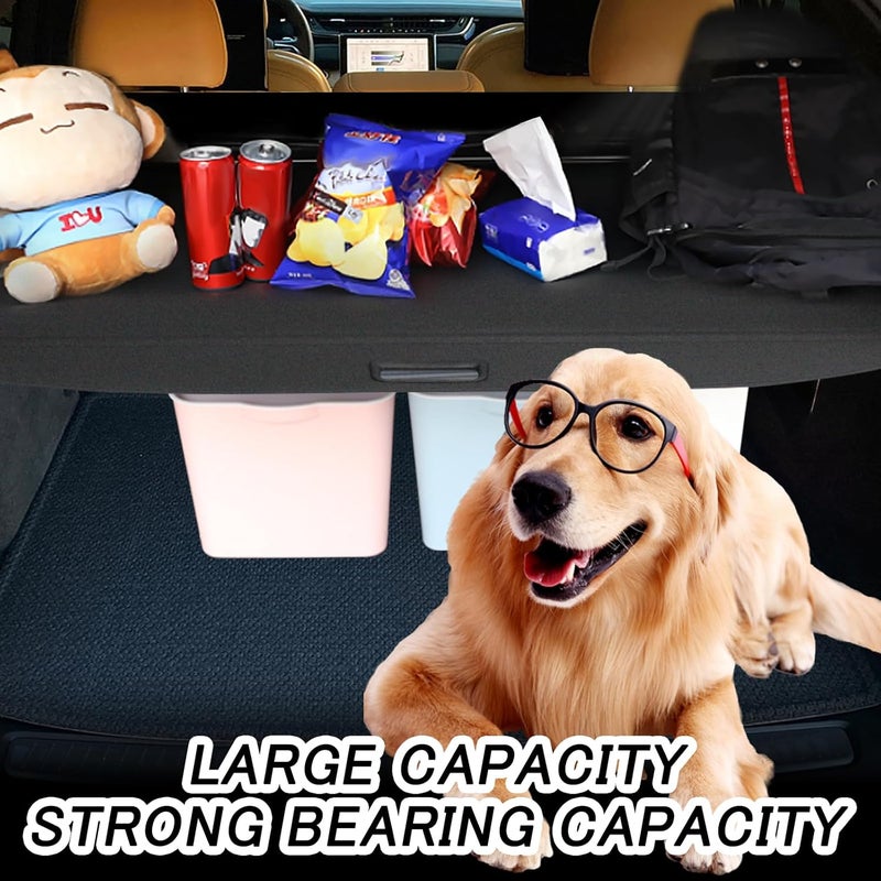 Sze Cargo Cover for Jeep Cherokee 2019-2023 Retractable Trunk Security Cover Luggage Security Shield Shade for Jeep Cherokee Accessories Waterproof-New Upgrade - Image 5